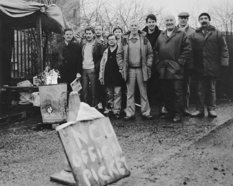 Ardwick picket line